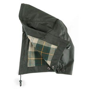 Barbour Waxed Cotton Hood in Sage